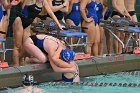 Swim vs Bentley  Wheaton College Swimming & Diving vs Bentley University. - Photo by Keith Nordstrom : Wheaton, Swimming & Diving